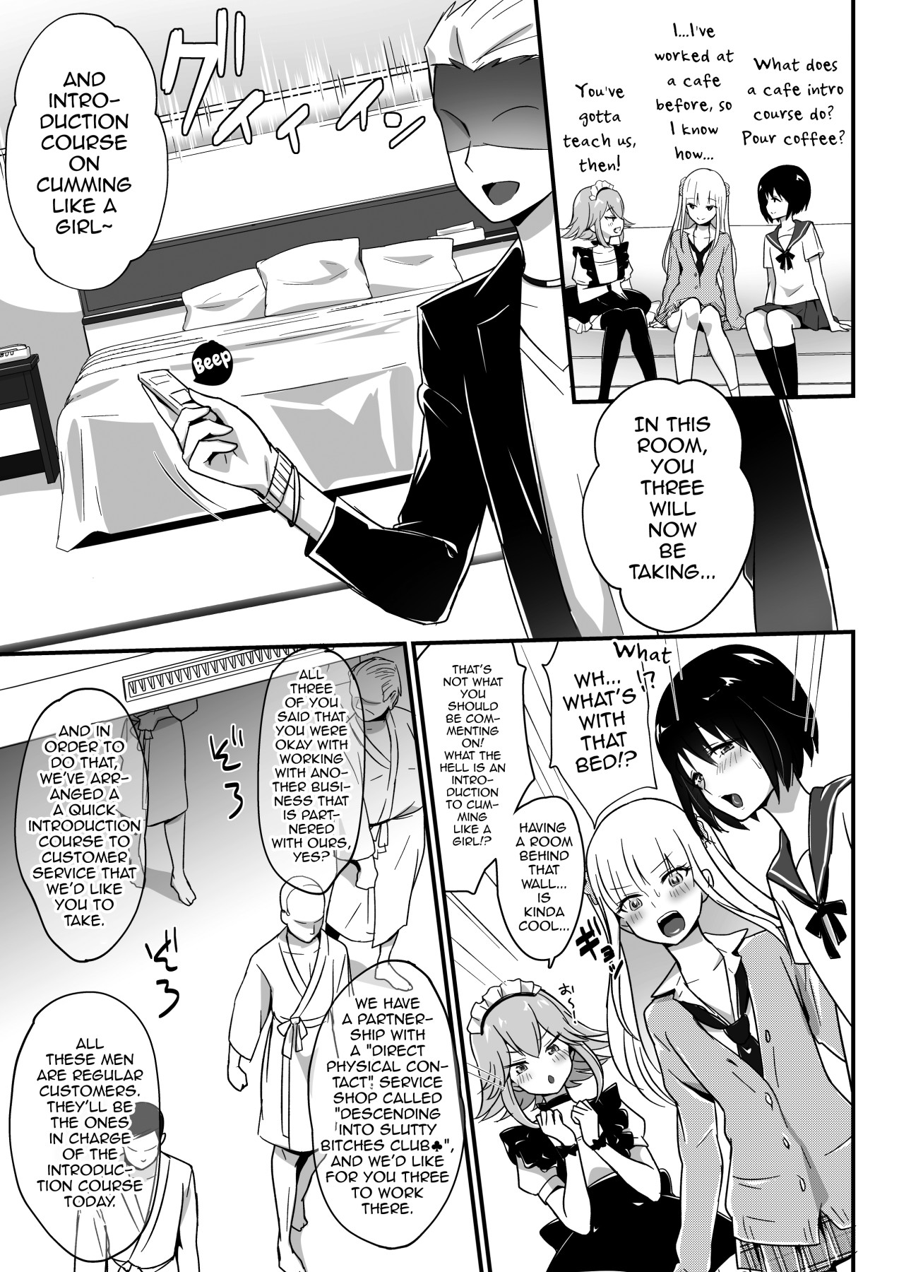 Hentai Manga Comic-Falling To Female Pleasure-Read-4